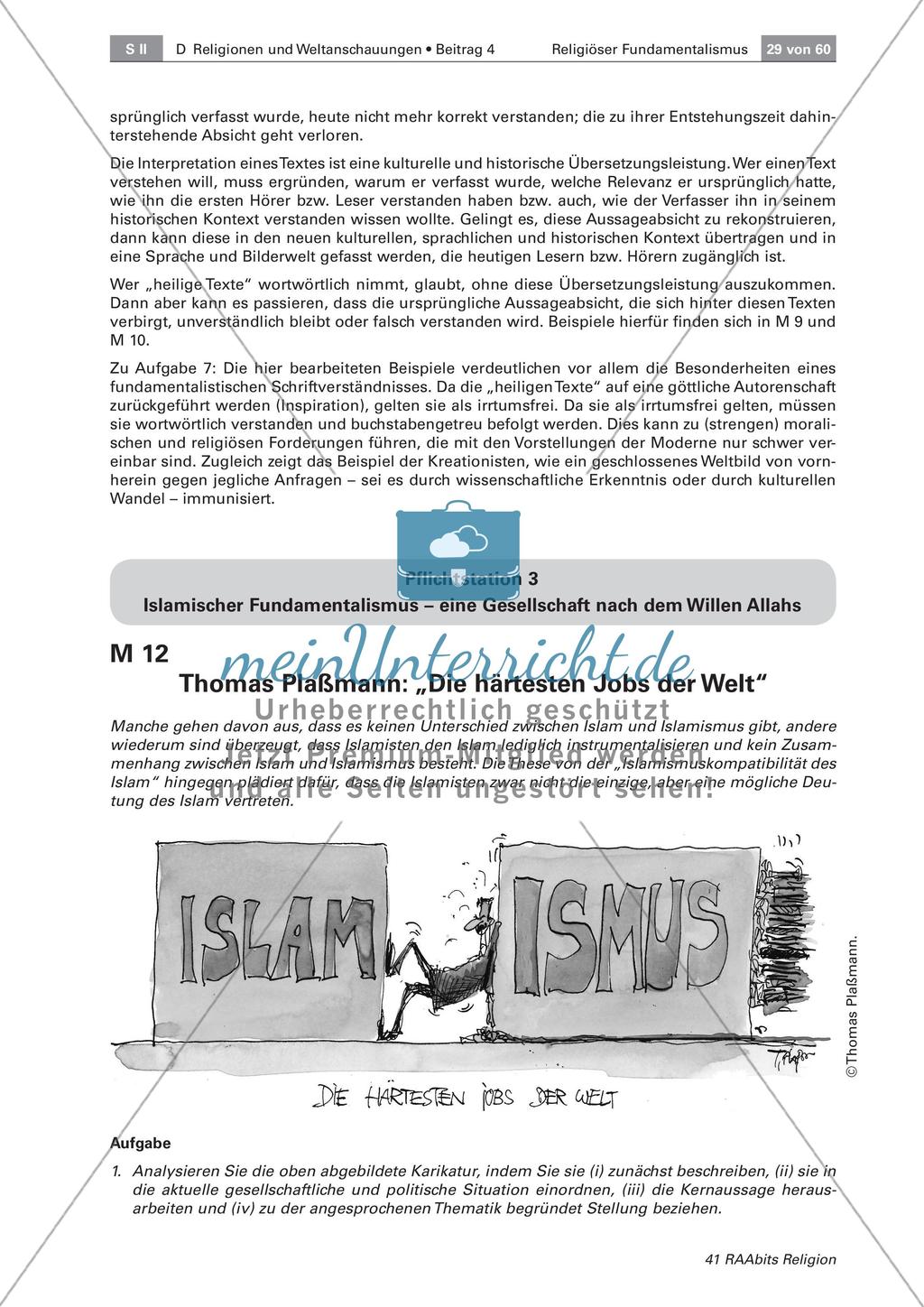 Der Kreationsismus und der islamische Fundamentalismus Preview 7