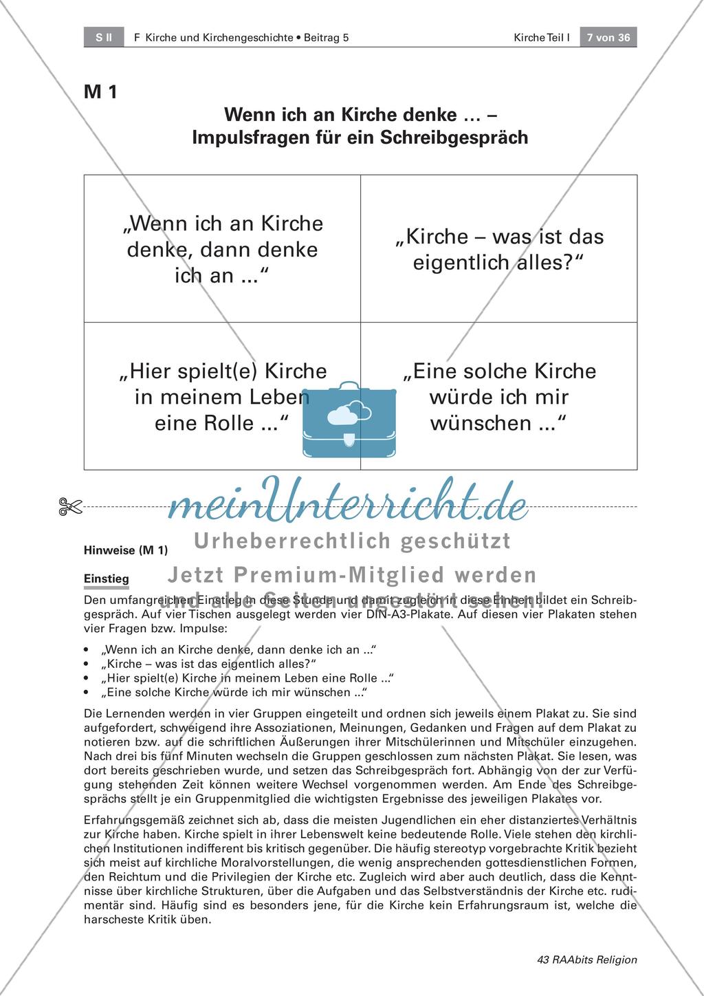 Die Kirche: Das Verhältnis zu Jugendlichen Preview 1