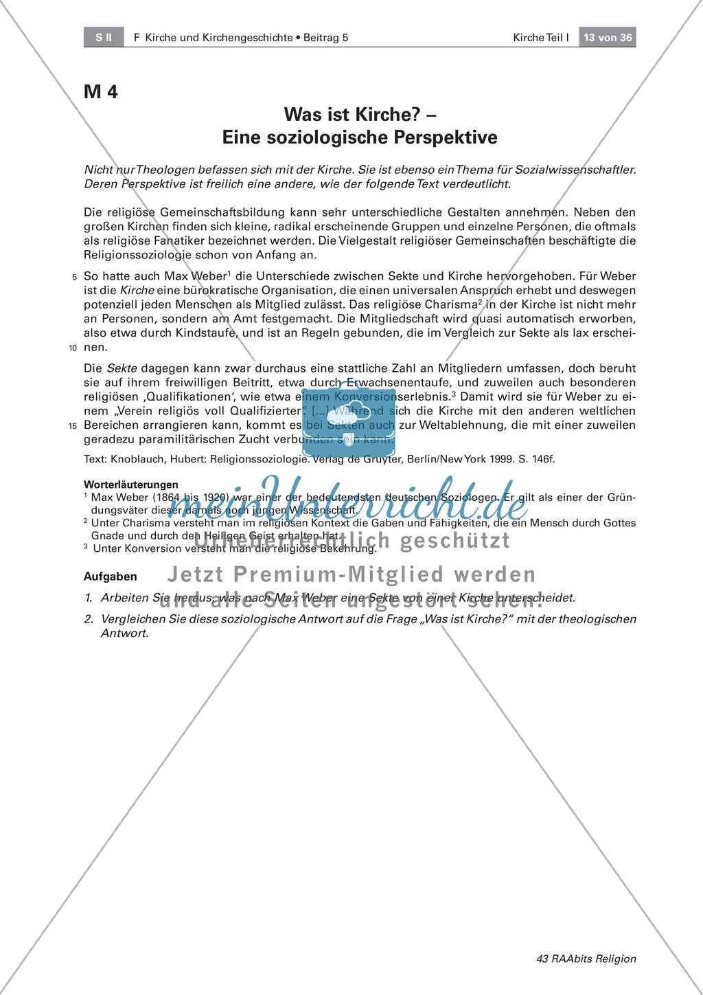 Das Selbstverständnis der Kirche Preview 2