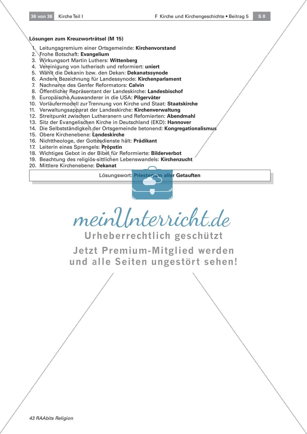 Der Aufbau der Kirche Preview 20