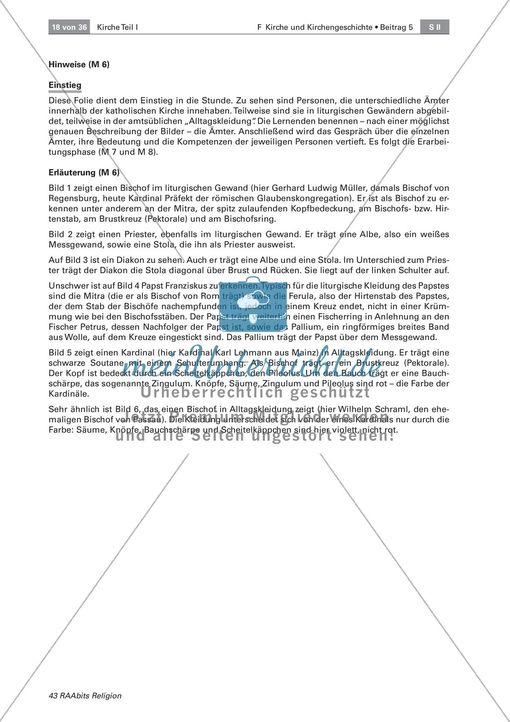 Der Aufbau der Kirche Preview 2