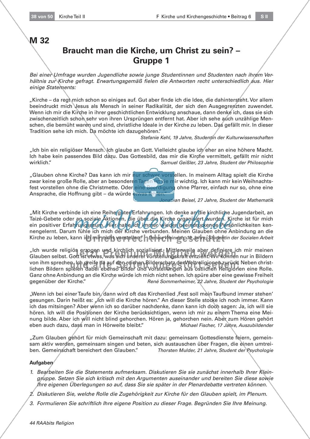 Braucht man die Kirche? Preview 3