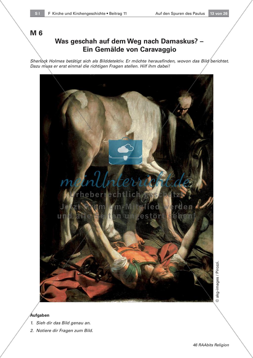 Die Umkehr des Apostels Paulus Preview 3