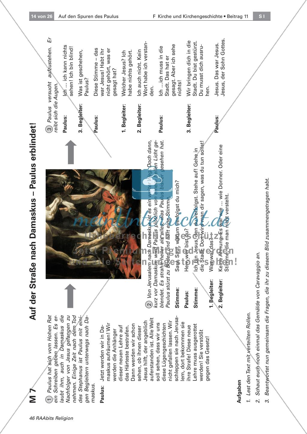 Die Umkehr des Apostels Paulus Preview 4