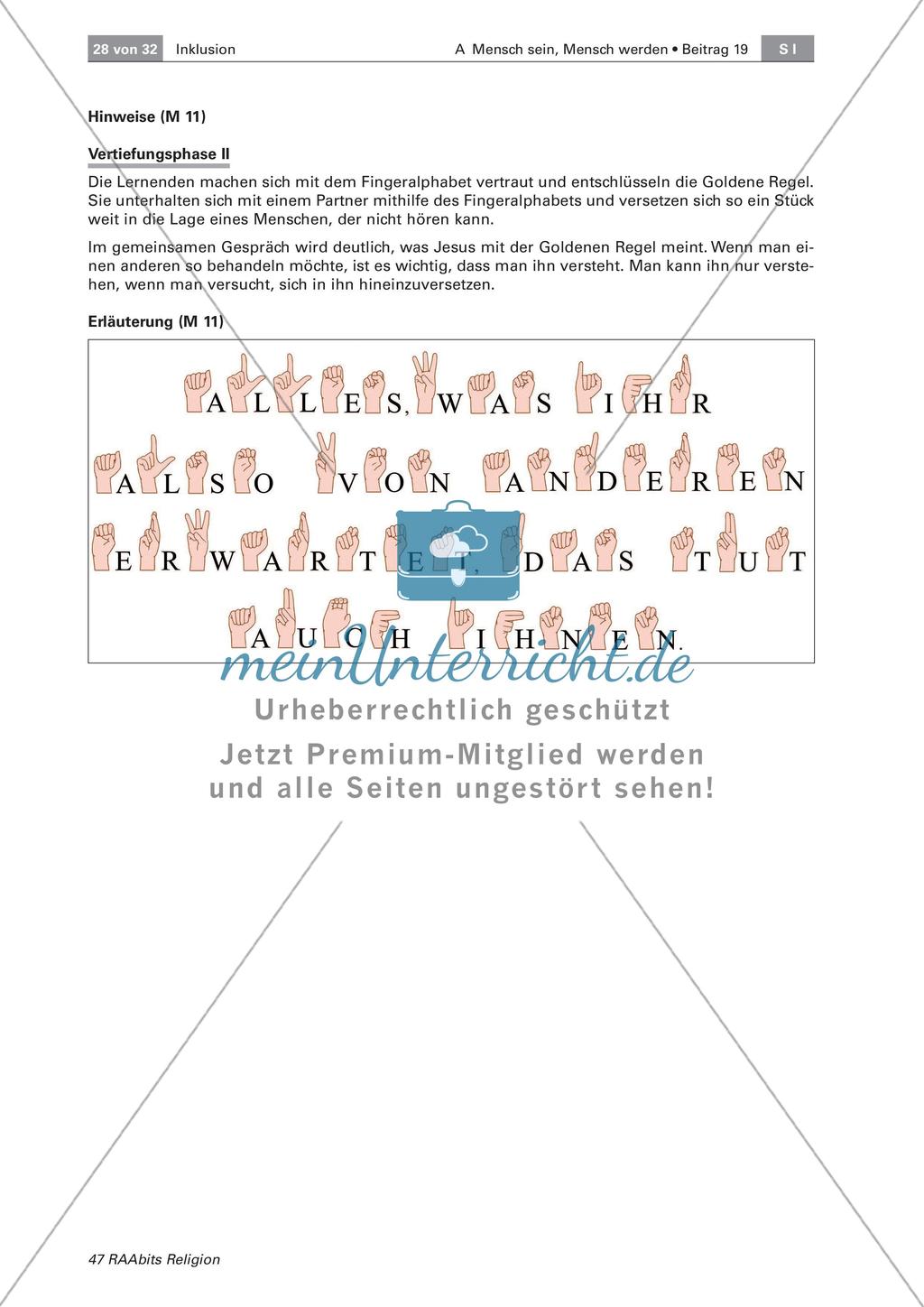 Jesus und Menschen, die anders sind Preview 8