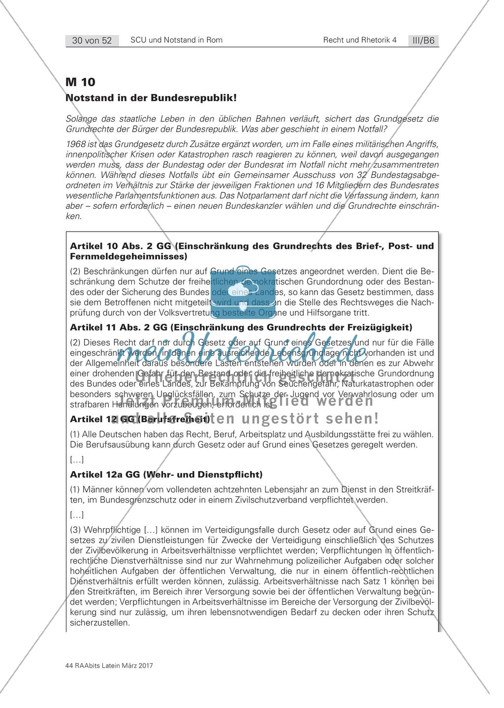 Recht und Rhetorik: Maßnahmen gegen Notstände in Antike und Neuzeit Preview 2