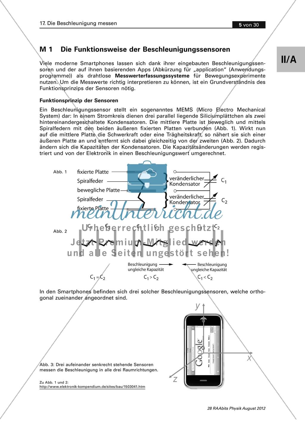 Mechanik: Experimente mit Smartphones Preview 1