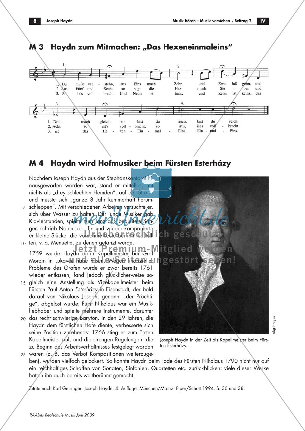 Joseph Haydn Preview 3