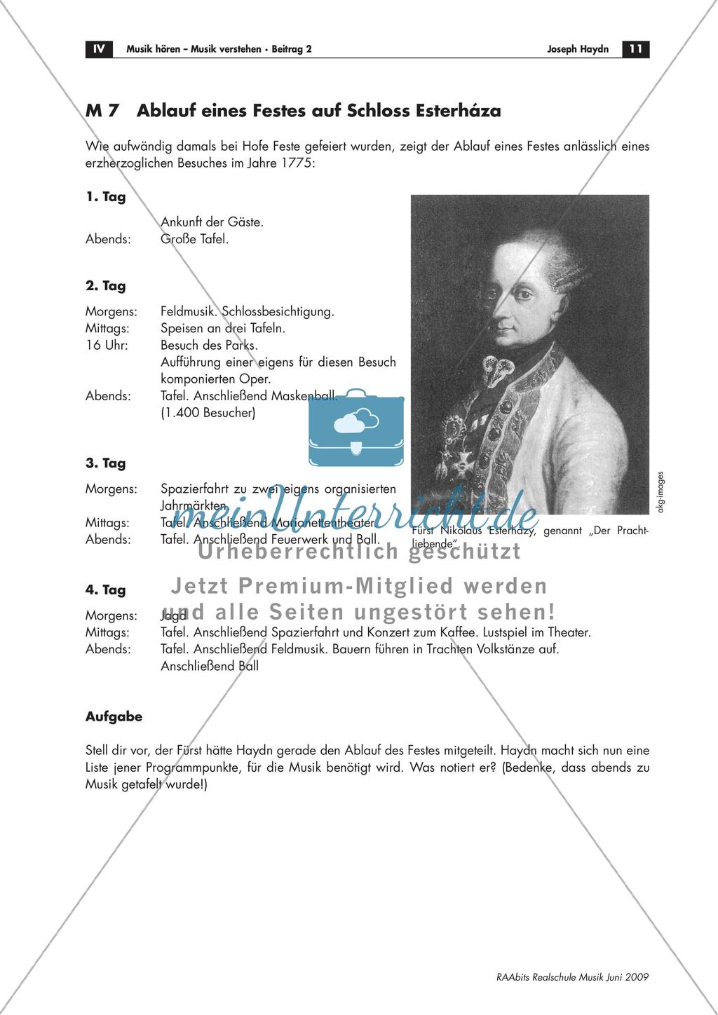 Joseph Haydn Preview 6