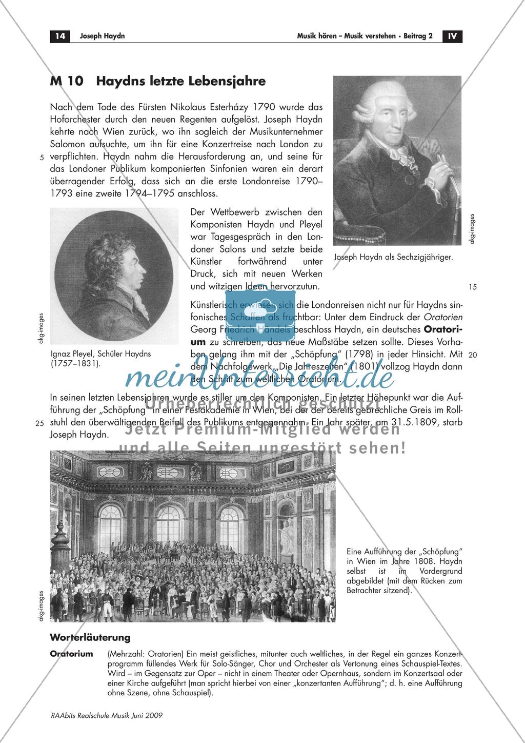 Joseph Haydn Preview 9