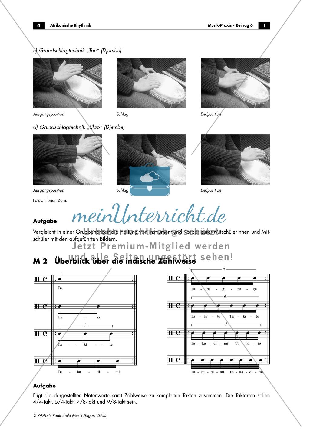 Afrikanische Rhythmik Preview 4