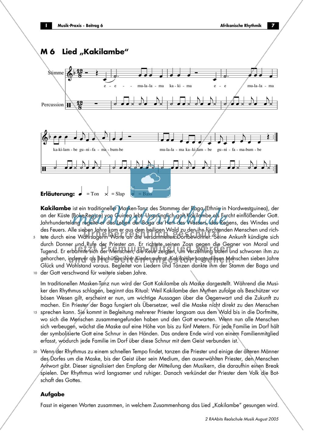 Afrikanische Rhythmik Preview 7