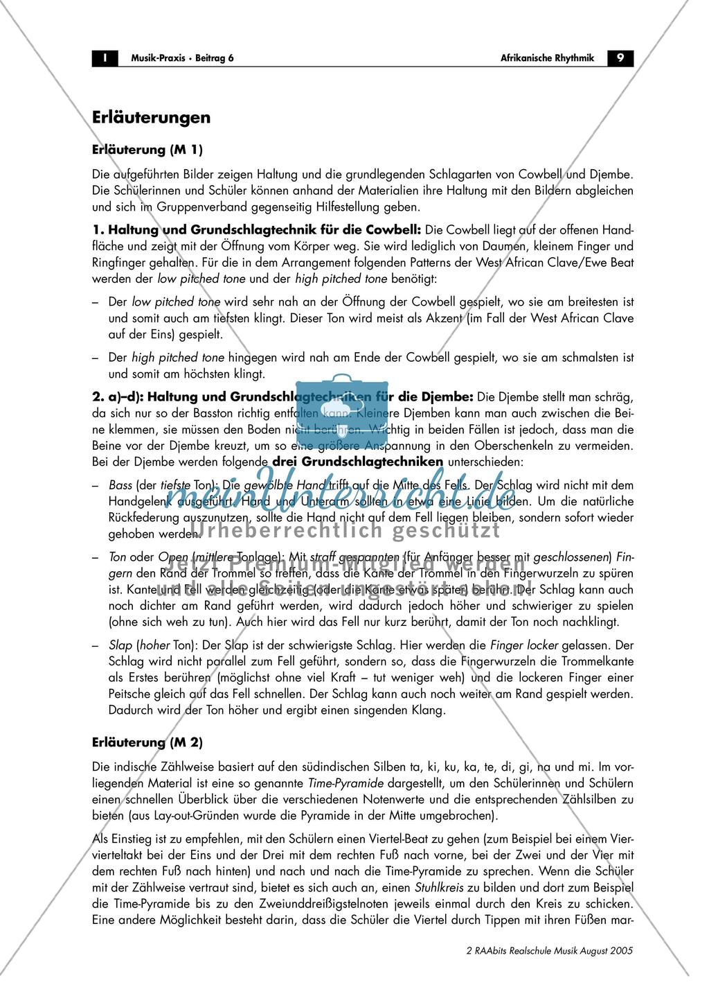 Afrikanische Rhythmik Preview 9