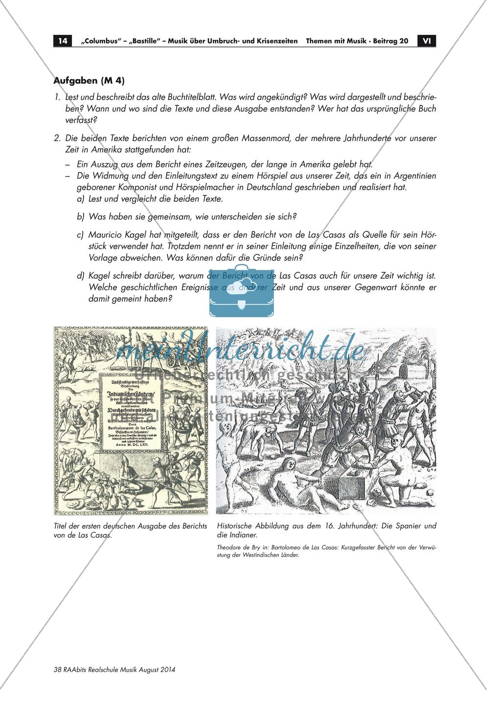 Musik über Umbruch- und Krisenzeiten: Columbus 1492 Preview 6