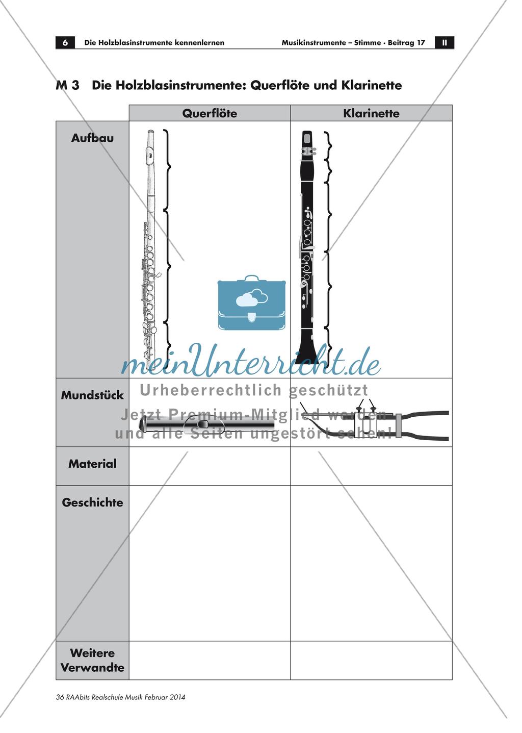 Gruppenpuzzle: Holzblasinstrumente Preview 6