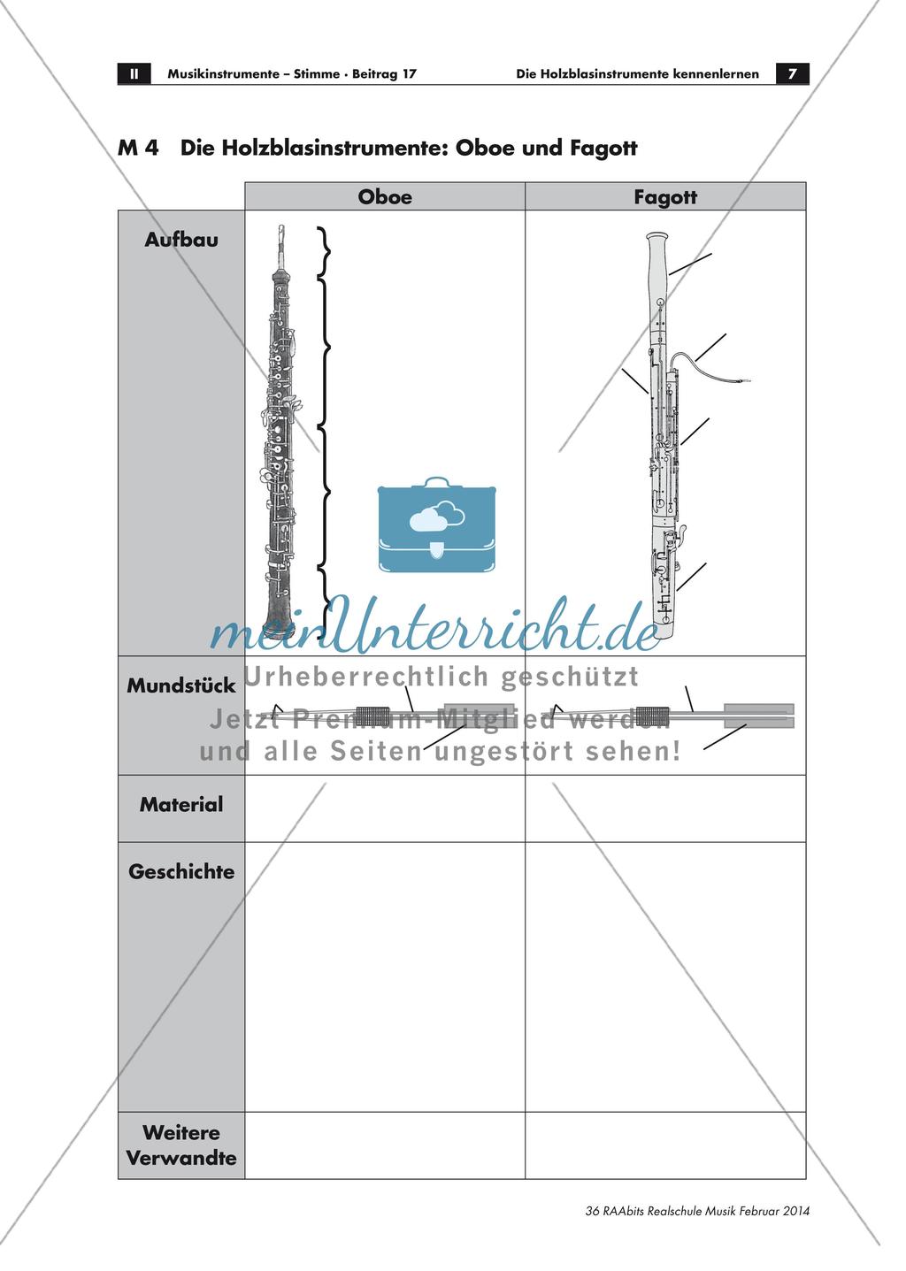 Gruppenpuzzle: Holzblasinstrumente Preview 7