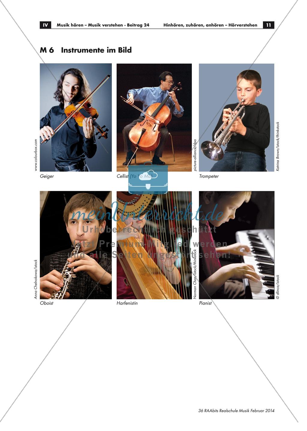 Hörverstehen im Musikunterricht Preview 11