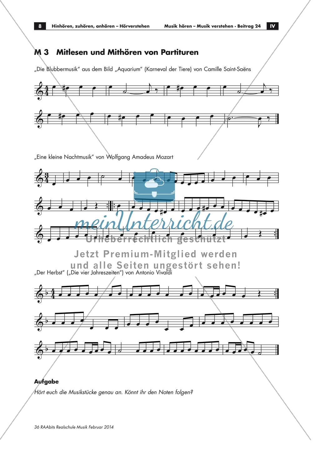 Hörverstehen im Musikunterricht Preview 8