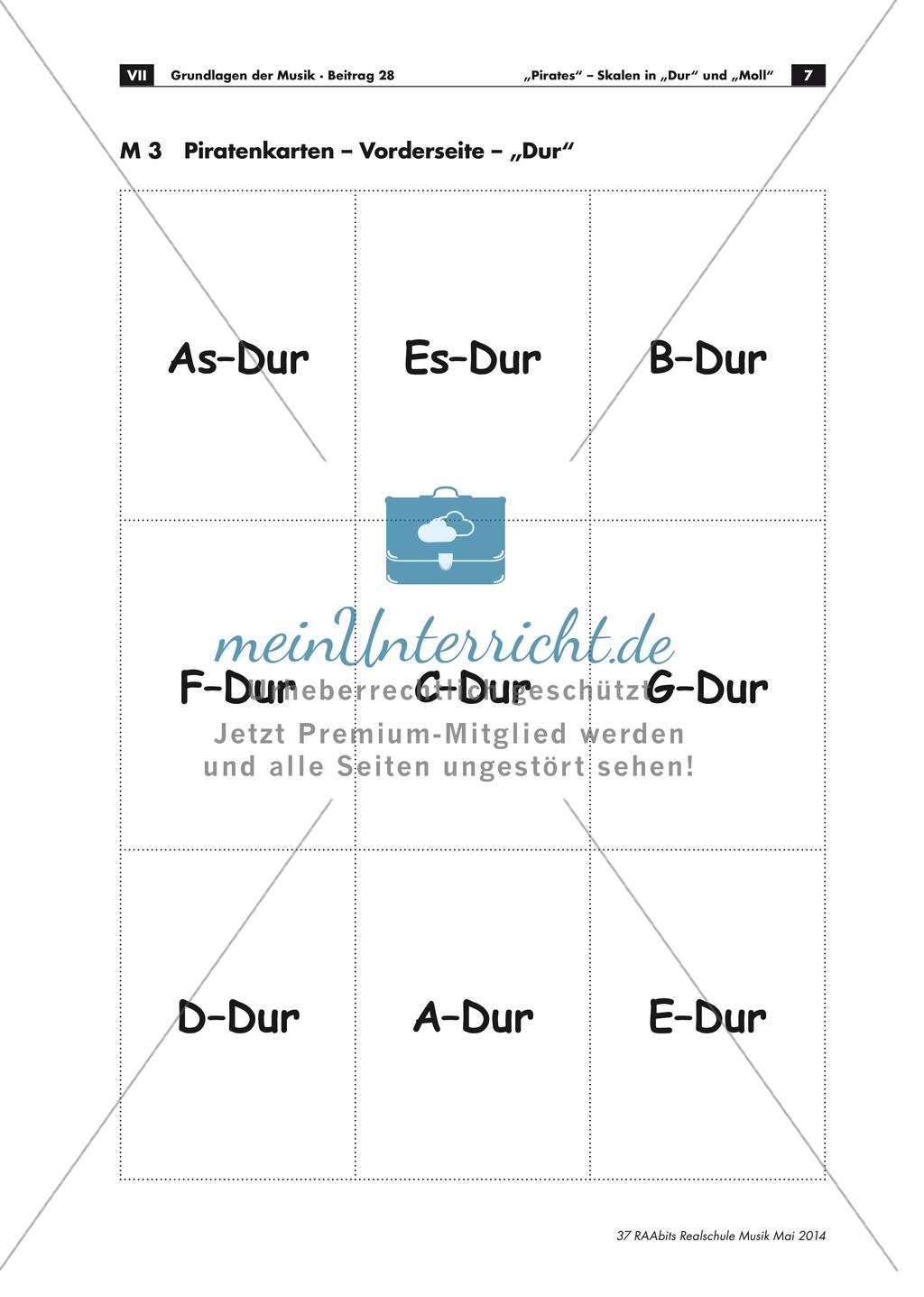 Lernspiel für Skalen in
