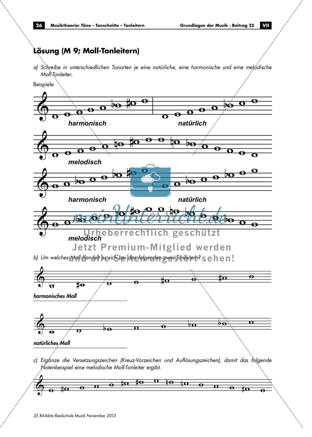 Musiktheorie: Lösungen Preview 6