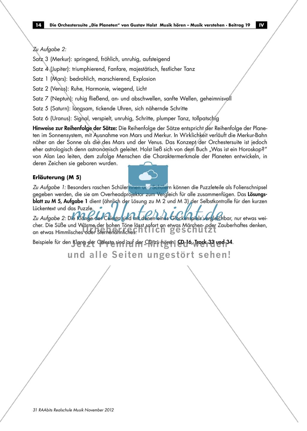Gustav Holst: Die Planeten Preview 14