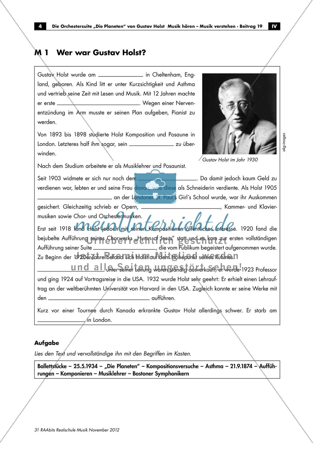 Gustav Holst: Die Planeten Preview 4