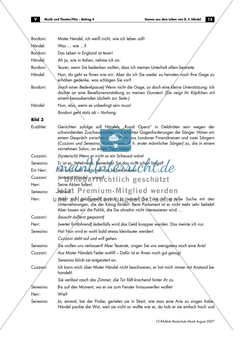 Szenen aus dem Leben von Georg Friedrich Händel Preview 15