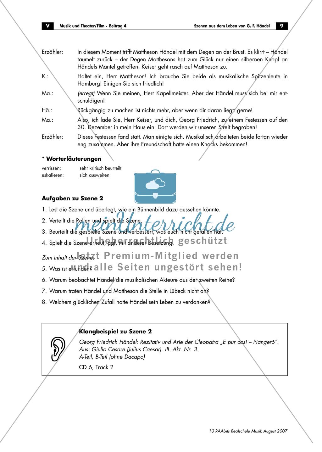 Szenen aus dem Leben von Georg Friedrich Händel Preview 9