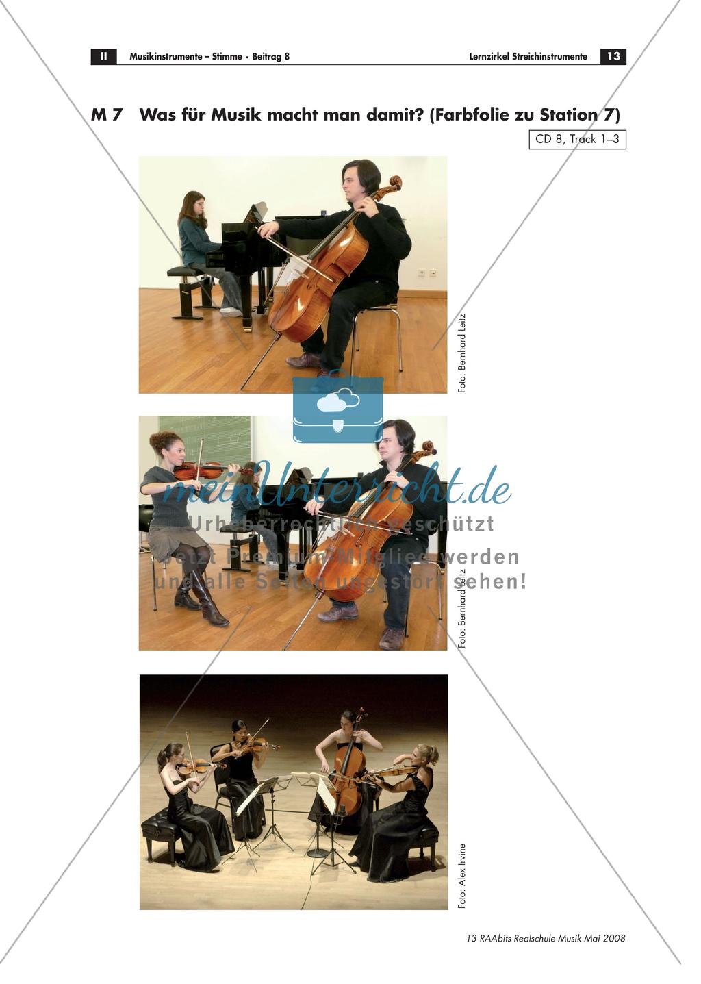Lernzirkel: Streichinstrumente Preview 13