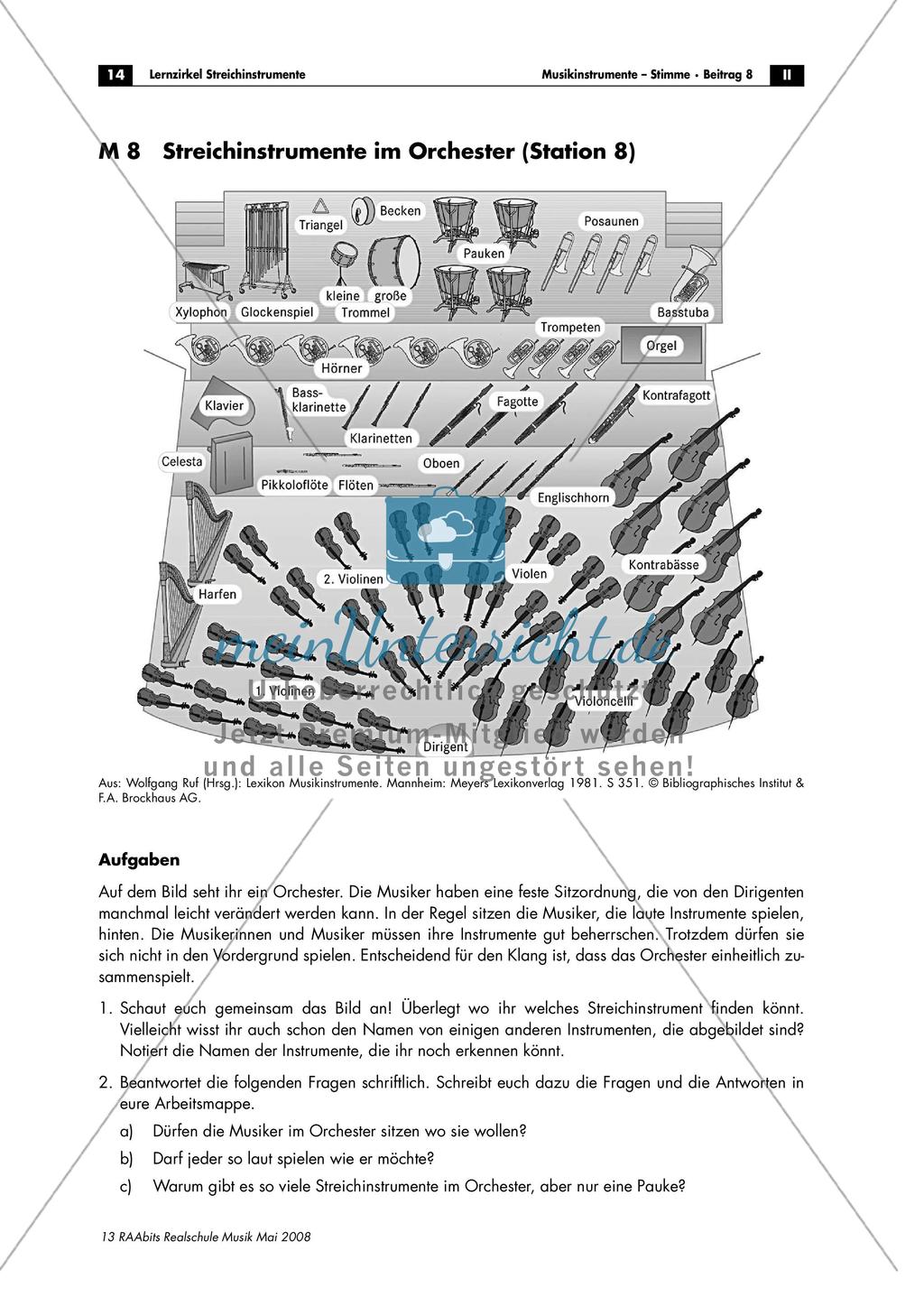 Lernzirkel: Streichinstrumente Preview 14