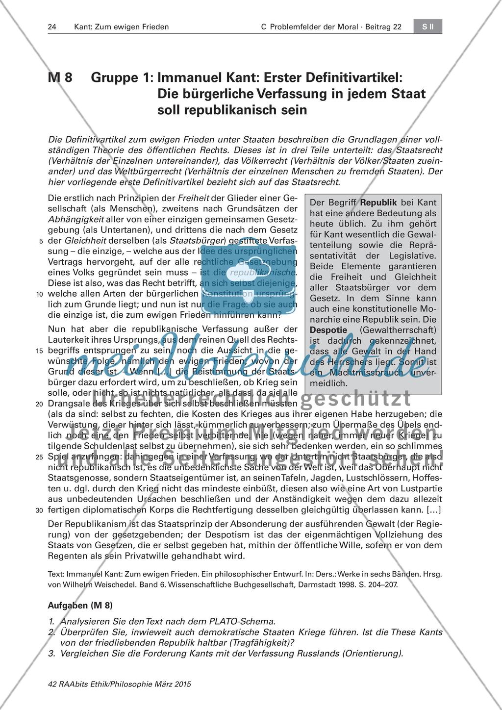 Kants Friedensschrift Preview 2