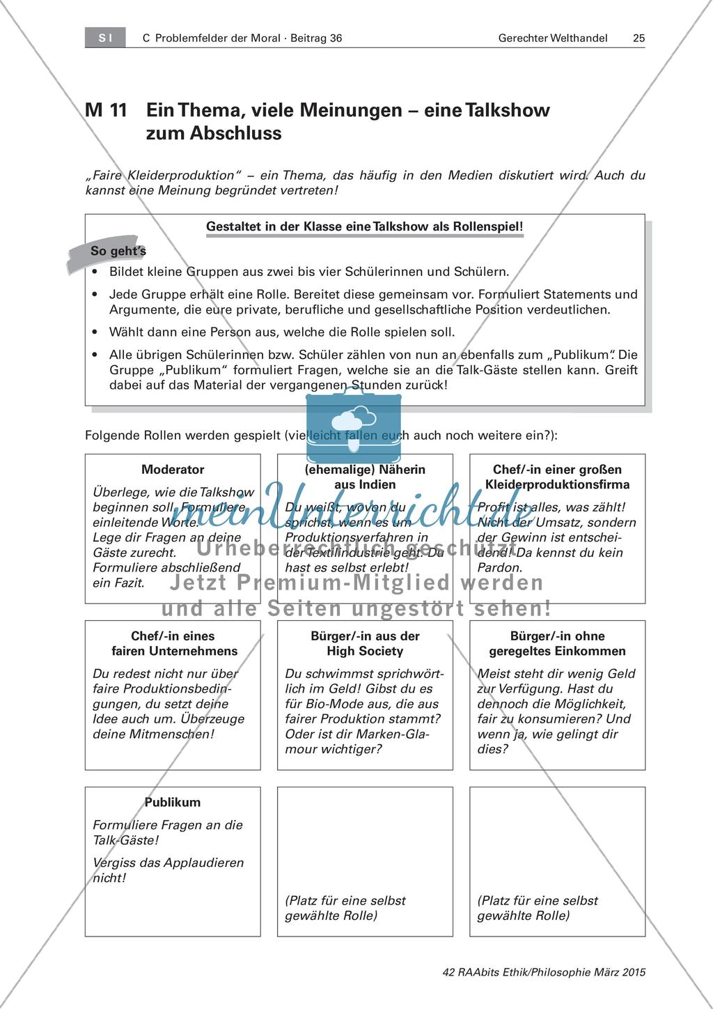 Ein gerechter Welthandel Preview 5