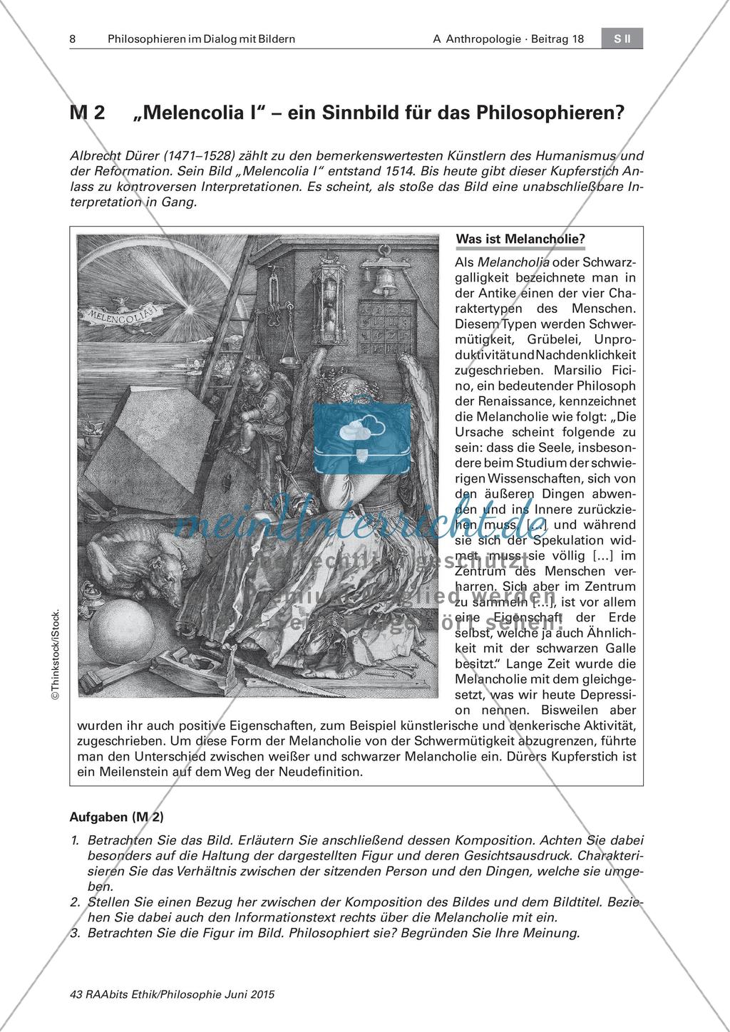 Melancholie und Philosophie Preview 1