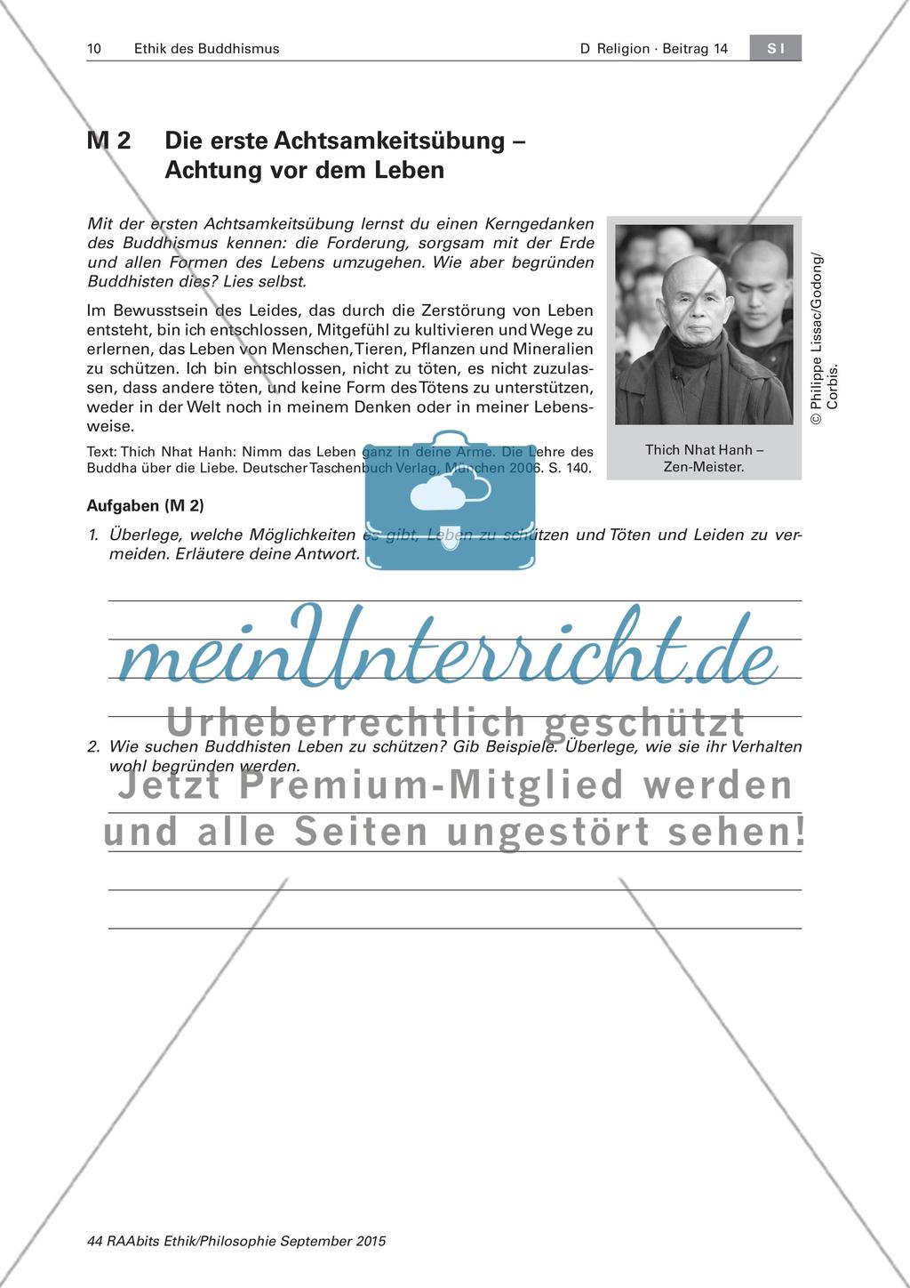 Erste Achtsamkeitsübung - über die wechselseitige Abhängigkeit Preview 2