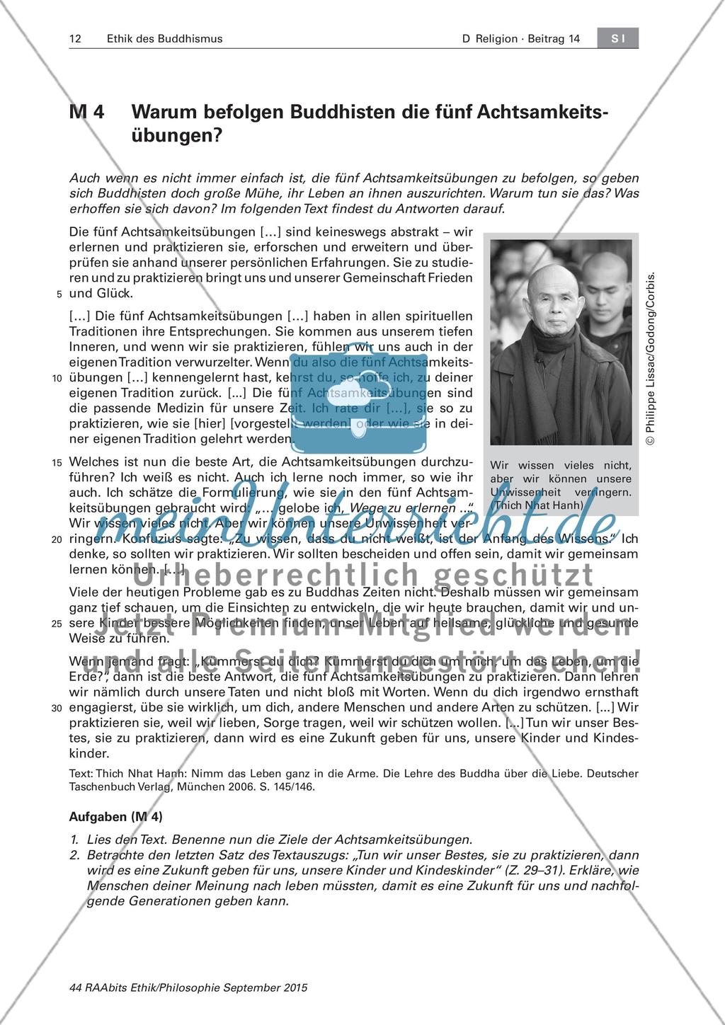 Erste Achtsamkeitsübung - über die wechselseitige Abhängigkeit Preview 4