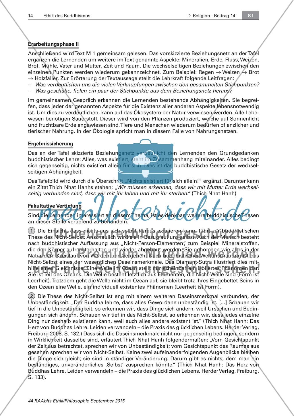 Erste Achtsamkeitsübung - über die wechselseitige Abhängigkeit Preview 6