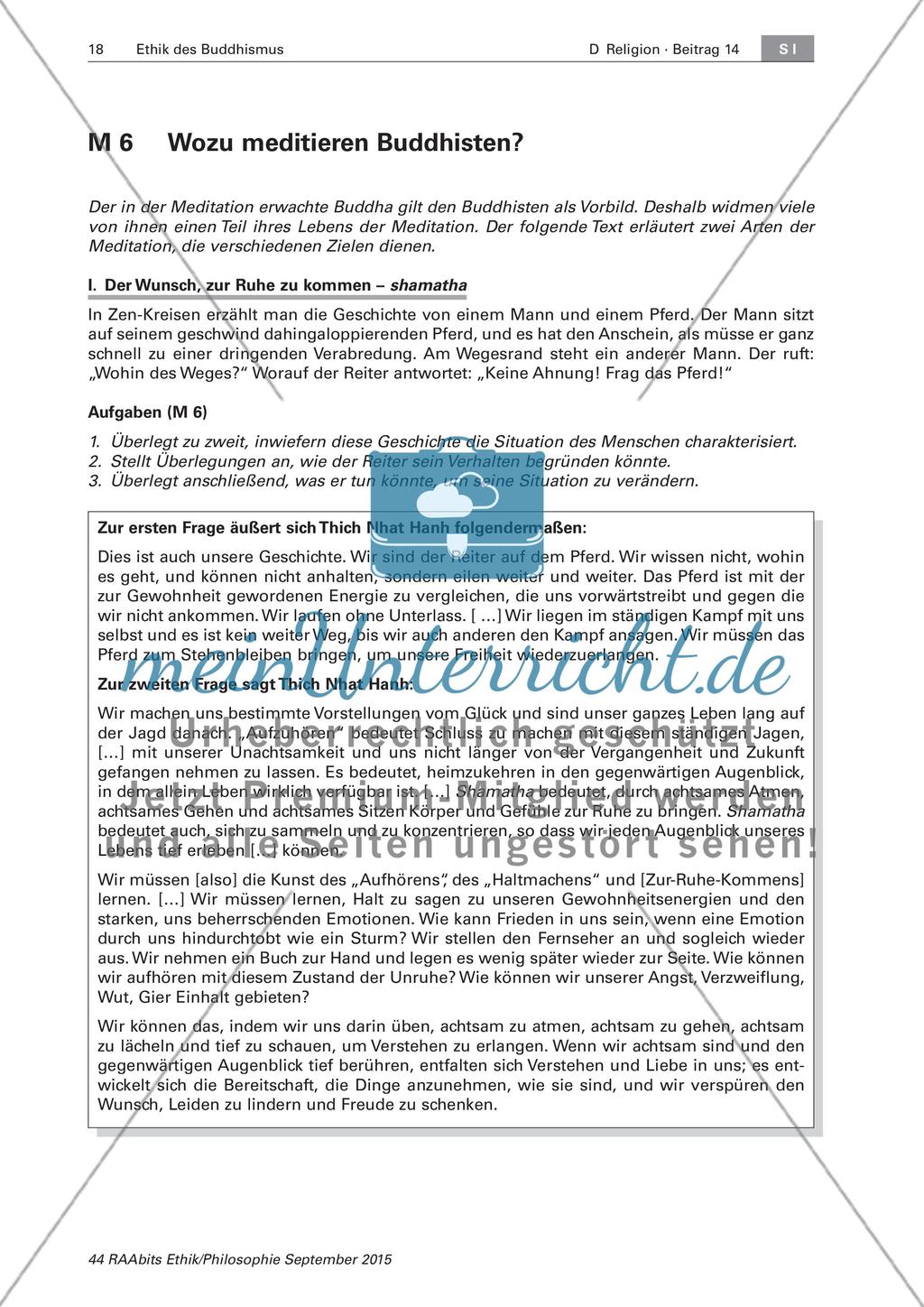 Zweite Achtsamkeitsübung - über Stress, Gier und Großzügigkeit Preview 2