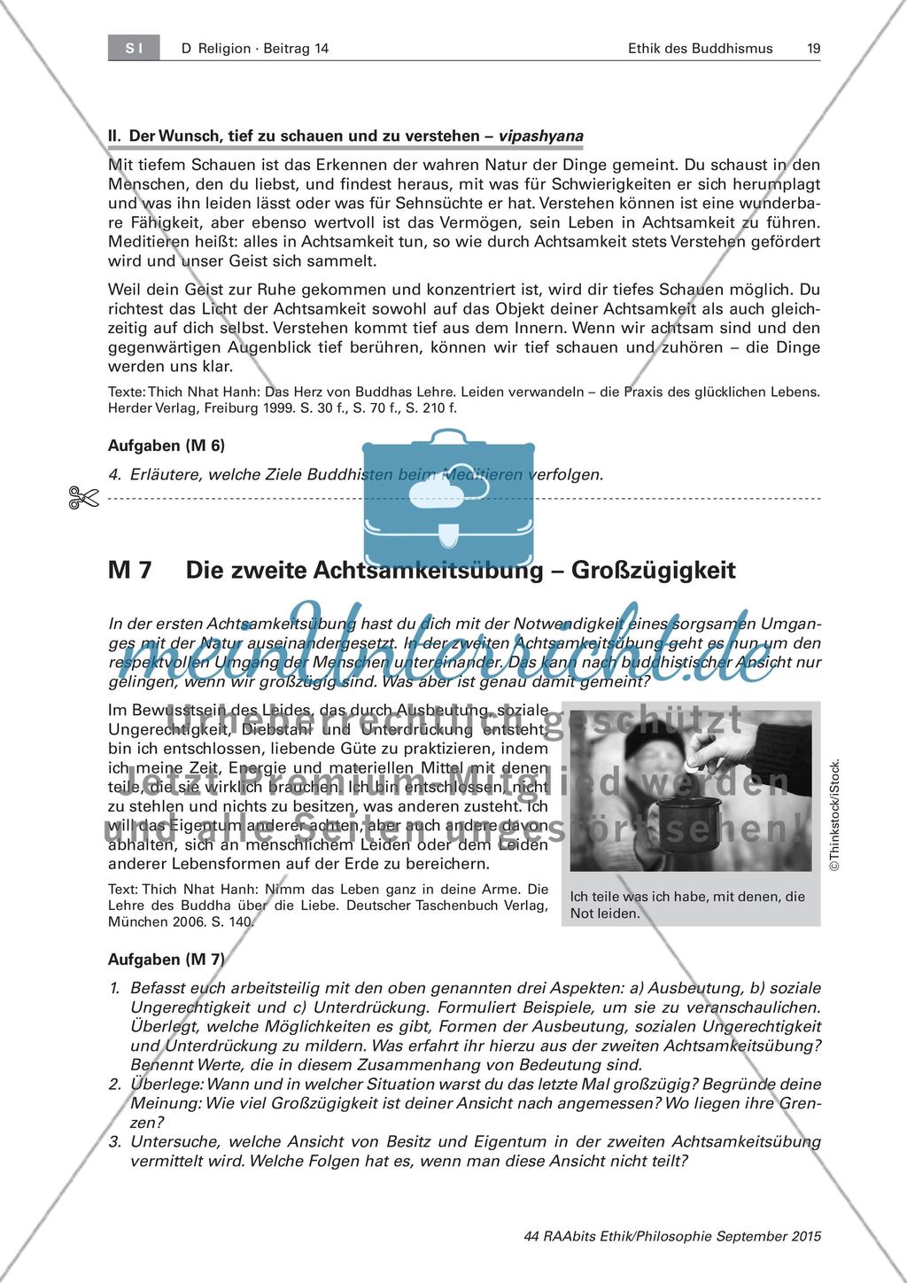 Zweite Achtsamkeitsübung - über Stress, Gier und Großzügigkeit Preview 3