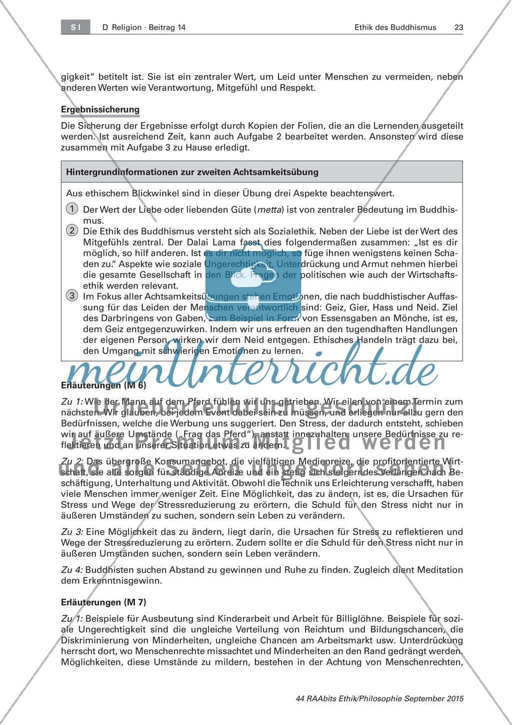 Zweite Achtsamkeitsübung - über Stress, Gier und Großzügigkeit Preview 7
