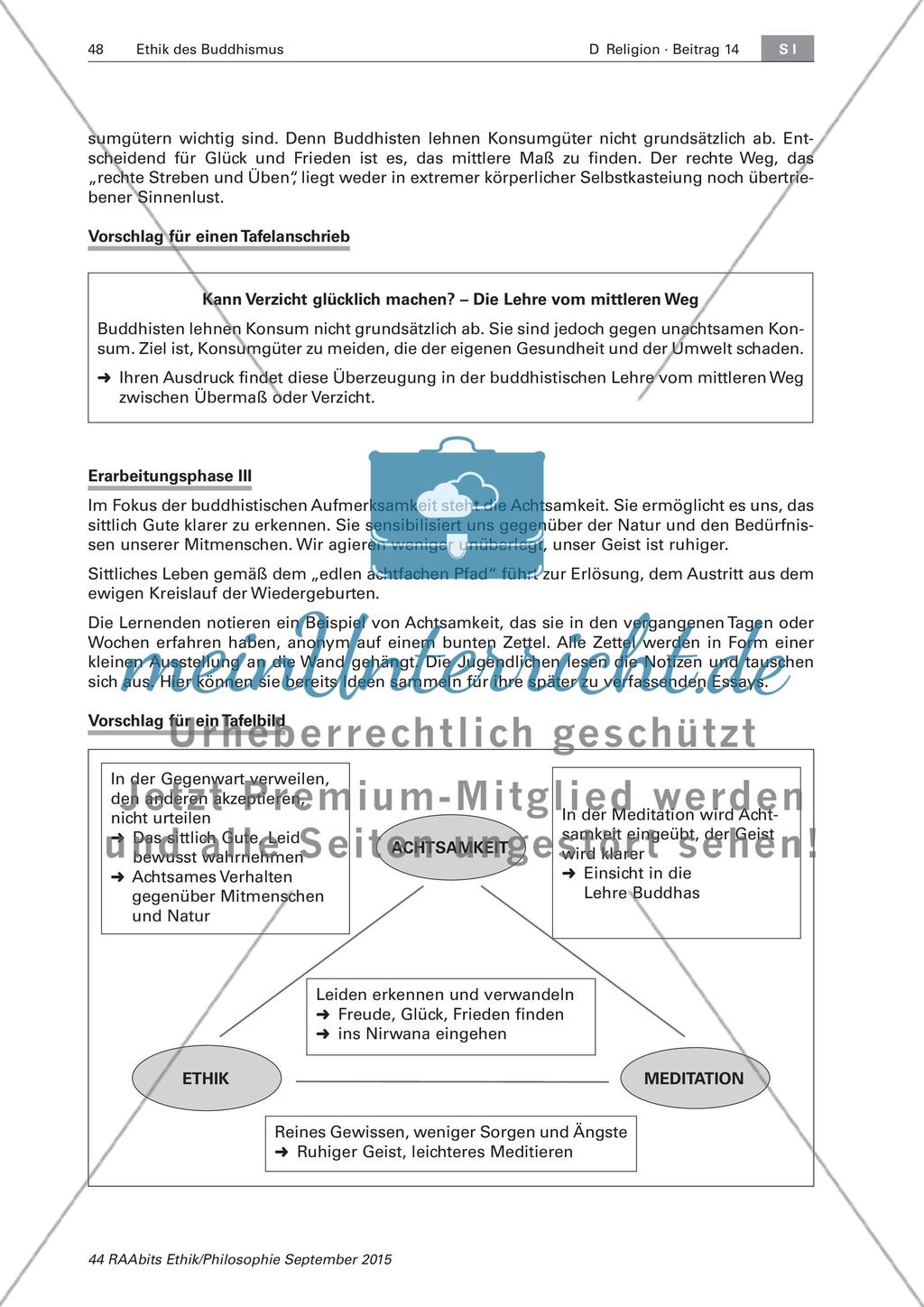 Fünfte Achtsamkeitsübung - über Verzicht und Glück Preview 7