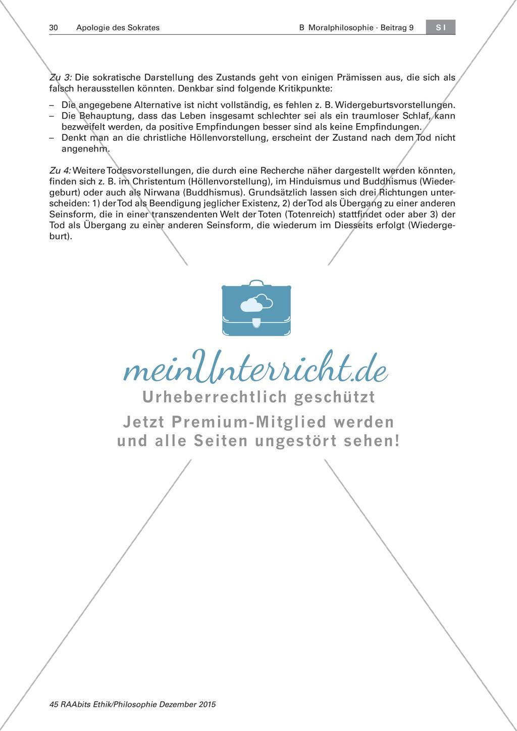 Platon: Erwartung nach dem Tod Preview 3