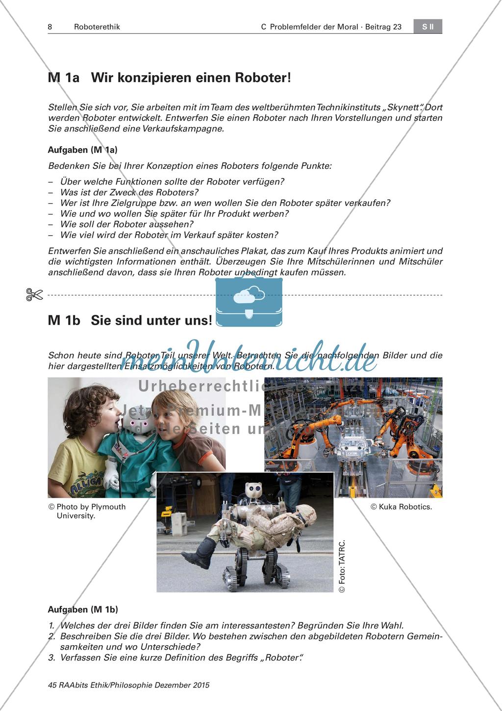 Die Definition eines Roboters Preview 1