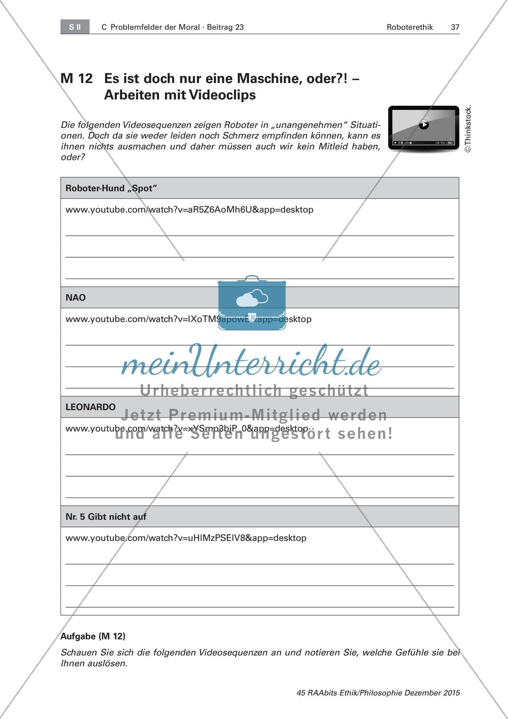 Beziehung zwischen Mensch und Roboter Preview 1
