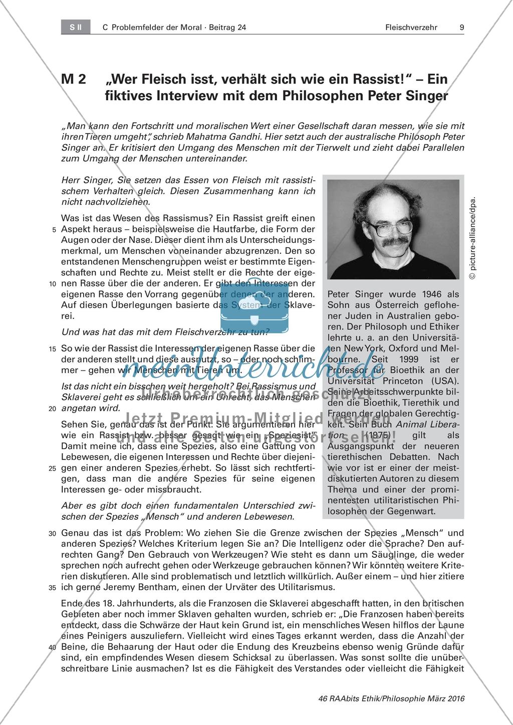 Moralische Vertretbarkeit von Fleischverzehr Preview 2