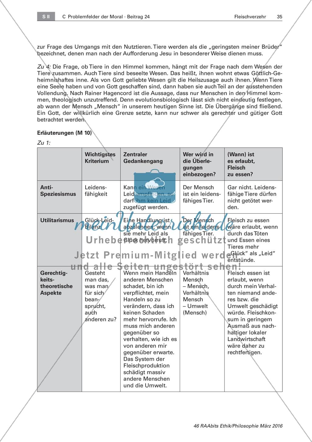 Religiöse Aspekte des Fleischverzehrs Preview 6