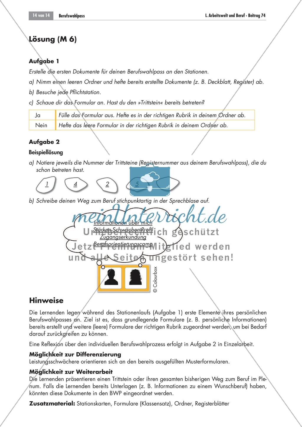 Der Berufswahlpass Preview 12