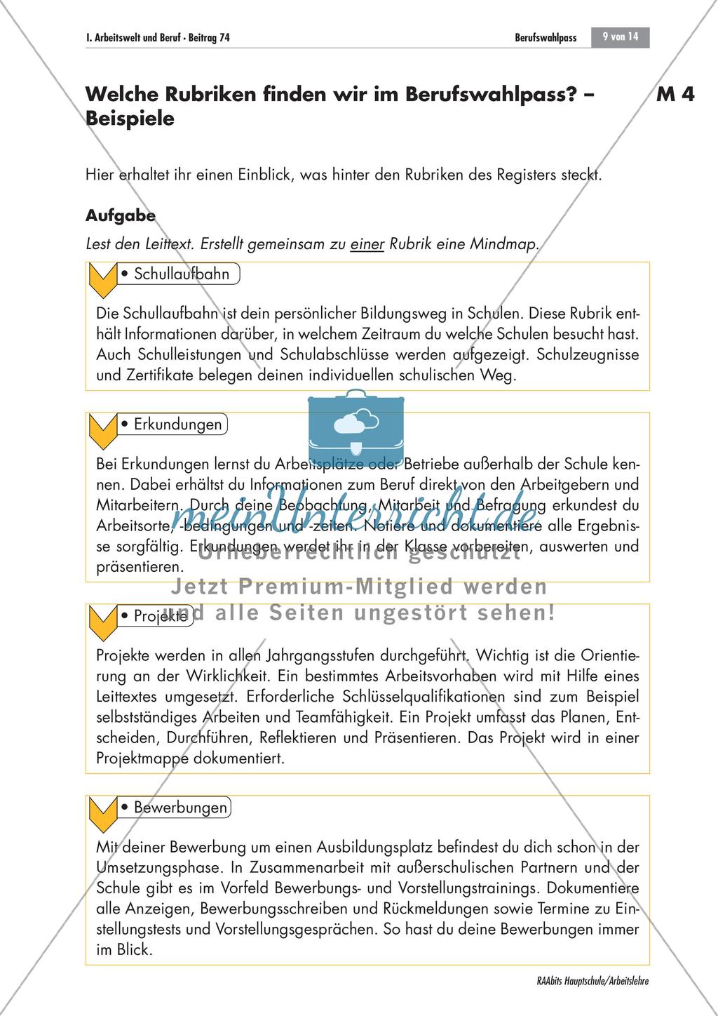 Der Berufswahlpass Preview 7
