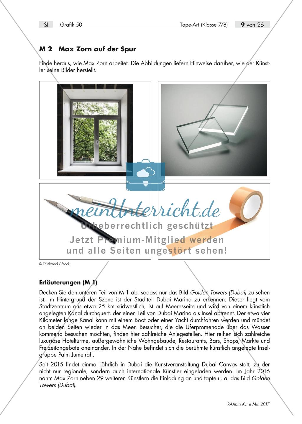 Tape Art: Das Tapen einer Skyline Preview 9