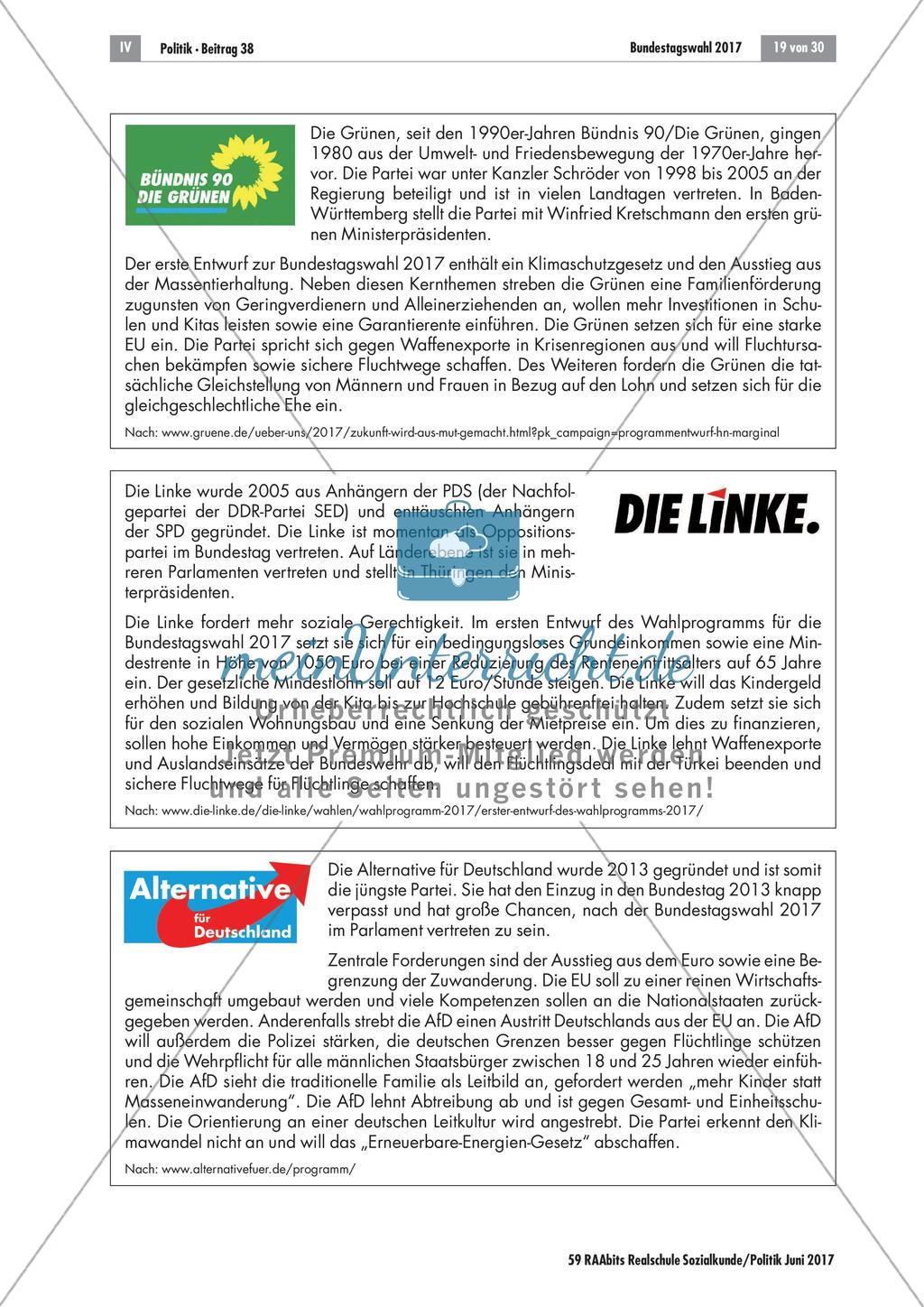 Die Bundestagswahl 2017 Preview 10