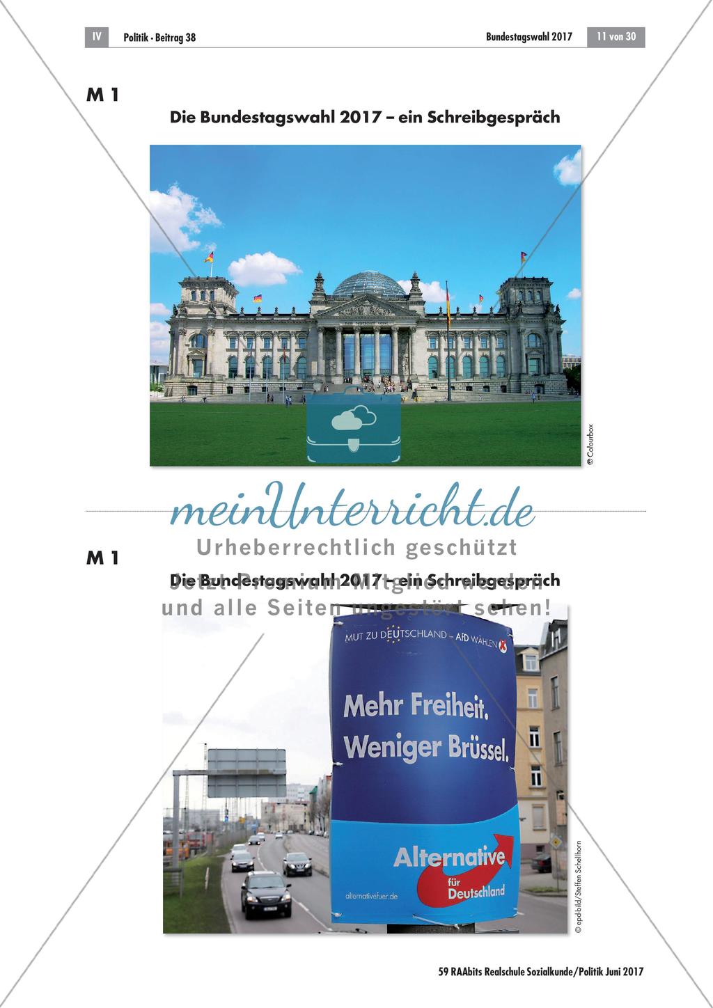 Die Bundestagswahl 2017 Preview 2